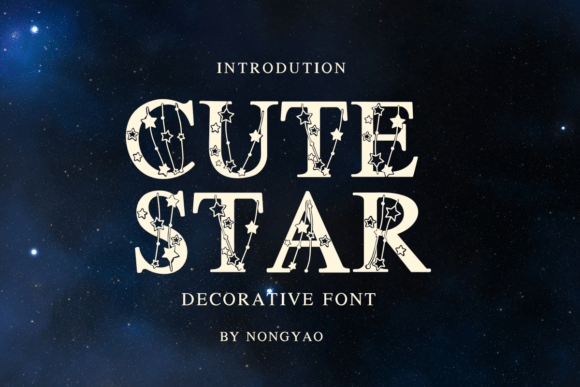Cute Star: A Versatile Decorative Font for Creative Expression