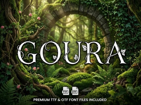 Goura: A Bold Statement in Modern Typography