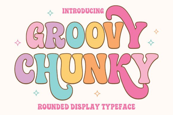 Groovy Chunky: A Bold and Playful Font for Creative Expression