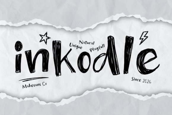 Inkodle: A Handwritten Font That Brings Creativity to Life