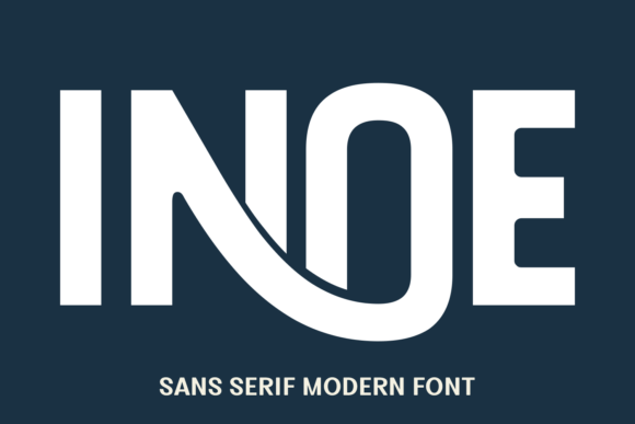 Inoe: A Bold, Sleek, and Modern Typographic Statement