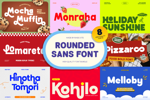 Rounded Sans Bundle: Friendly, Fun, and Functional