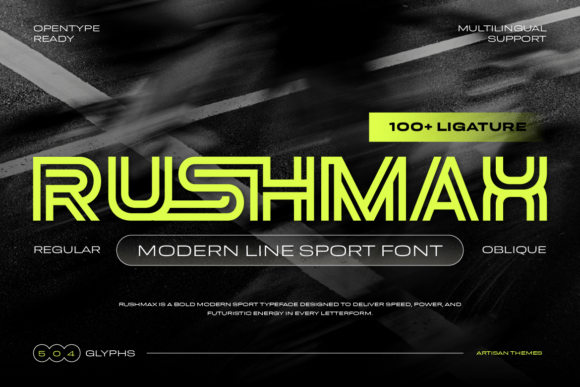 Rushmax: The Bold Font That Defines Speed and Power