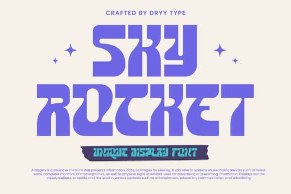 Sky Rocket: A Versatile Font for Creative Excellence