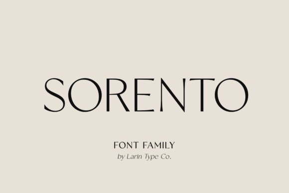 Sorento Regular: A Timeless Elegance in Modern Typography